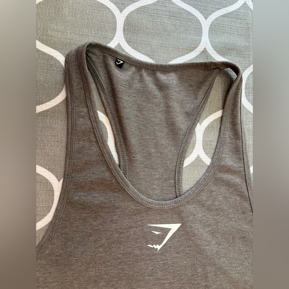 Gymshark Shadow Seamless Stringer racerback tank top - Picture 3 of 6